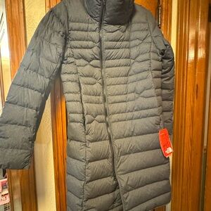 The North Face Charcoal Quilted Jacket